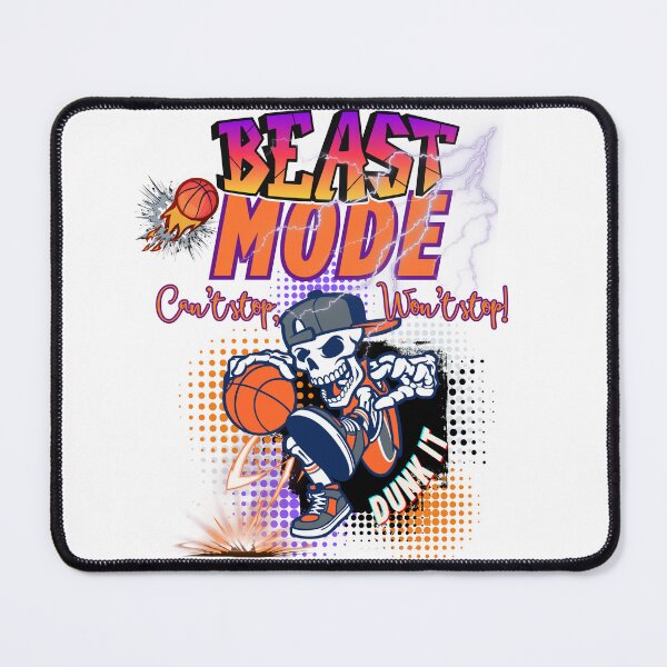 Item preview, Beast Mode Basketball art designed and sold by InasTees.