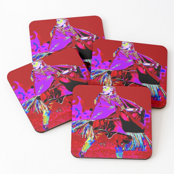 Item preview, Artistic edit of a female pow wow dancer designed and sold by ImagesbyCharyn.