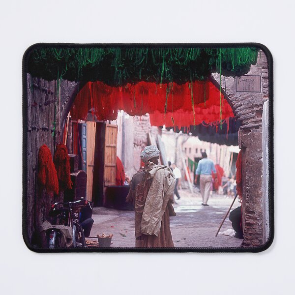 Item preview, Drying wool hanging from ceilings of Medina in Marrakesh designed and sold by DEC02.