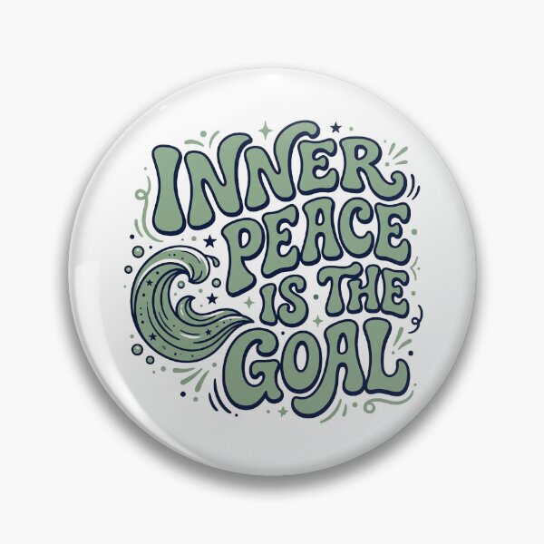 Item preview, Inner Peace Is The Goal designed and sold by GrooveAndGlow.