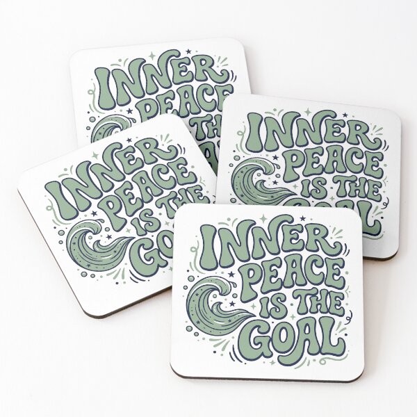 Item preview, Inner Peace Is The Goal designed and sold by GrooveAndGlow.