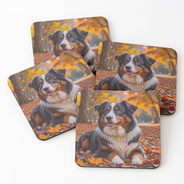 Item preview, Autumn Dog Wall Art designed and sold by BeautifulVirtues.