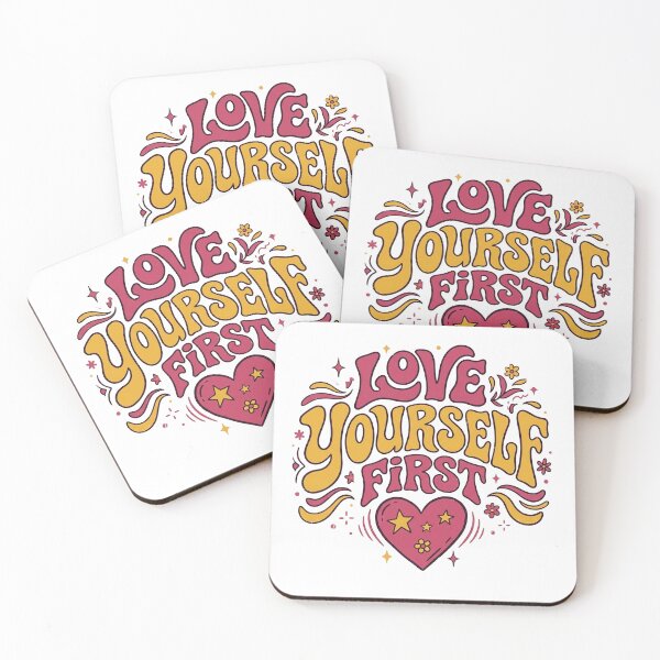 Item preview, Love Yourself First designed and sold by GrooveAndGlow.