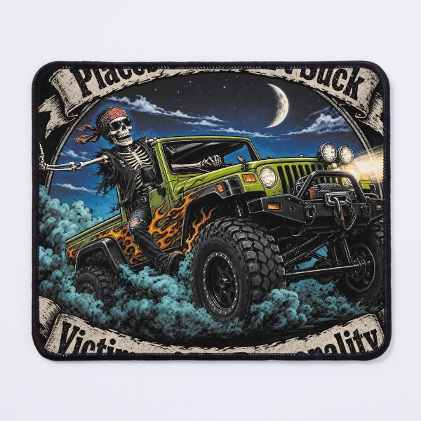 Item preview, Skeleton Jeep Offroad Adventure designed and sold by castillomiami.