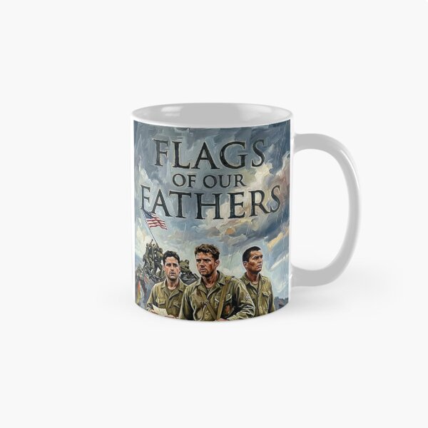 Item preview, Flags of Our Fathers Retro WWII Military Drama History Tribute Art Movie Poster designed and sold by Art's Diner.