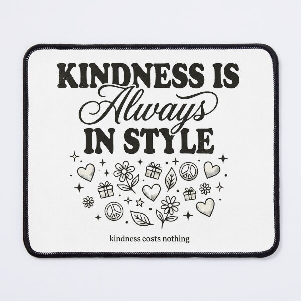Item preview, Kindness Is Always In Style designed and sold by GrooveAndGlow.