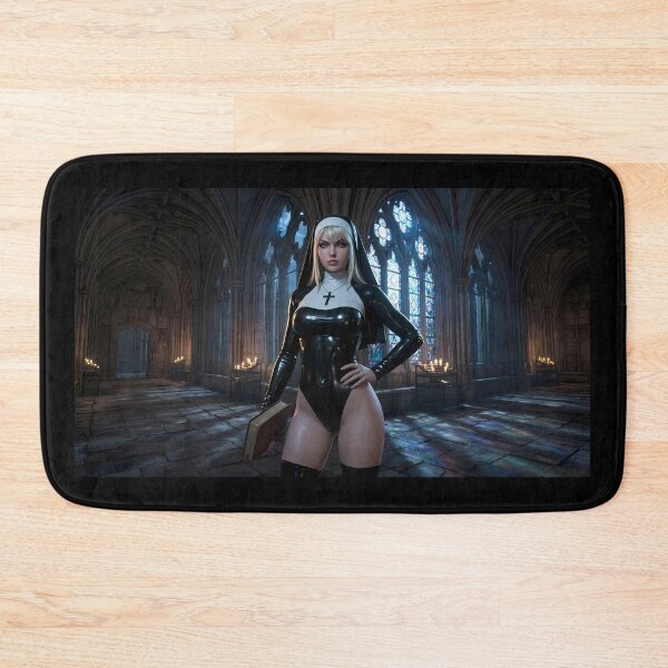 Item preview, Platinum Combat Nun Fantasy Warrior designed and sold by GalleryBrisArt.