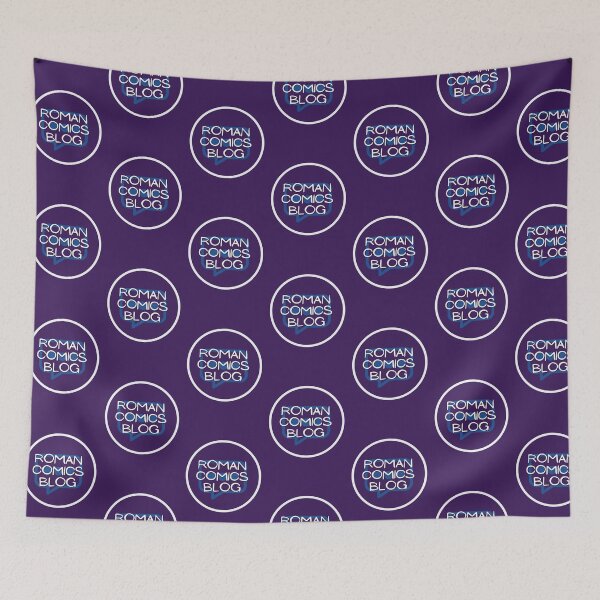 Item preview, Roman Comics Blog Logo Merch - White Logo designed and sold by romancomicsblog.