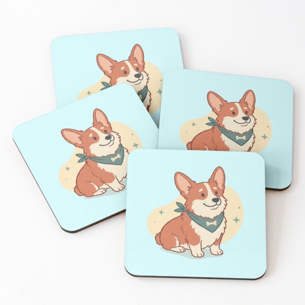Item preview, Joyful Corgi: Nature & Pets Bring Us Joy Art Print designed and sold by jugglingelephant.