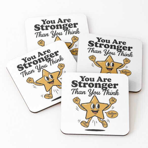 Item preview, You Are Stronger Than You Think designed and sold by GrooveAndGlow.
