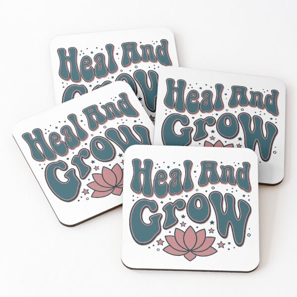 Item preview, Heal And Grow designed and sold by GrooveAndGlow.