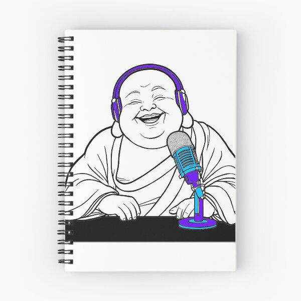 Item preview, Laughing Buddha Podcaster designed and sold by HeartyCurioCo.