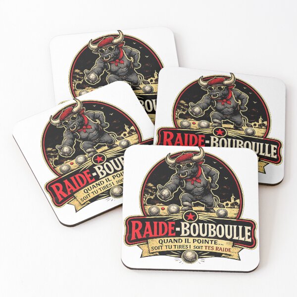 Item preview, Raide-Bouboulle – The pétanque bull that doesn't give any gifts! designed and sold by CR3@TIX-BOUTIK.