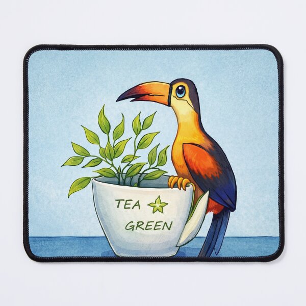 Item preview, Toucan on Teacup designed and sold by LC Studio by LiliCondez.