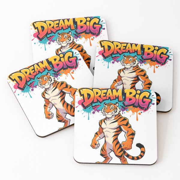 Item preview, Dream Big Tiger Graffiti Style designed and sold by LINSSEX Style • Urban & Sport Streetwear.