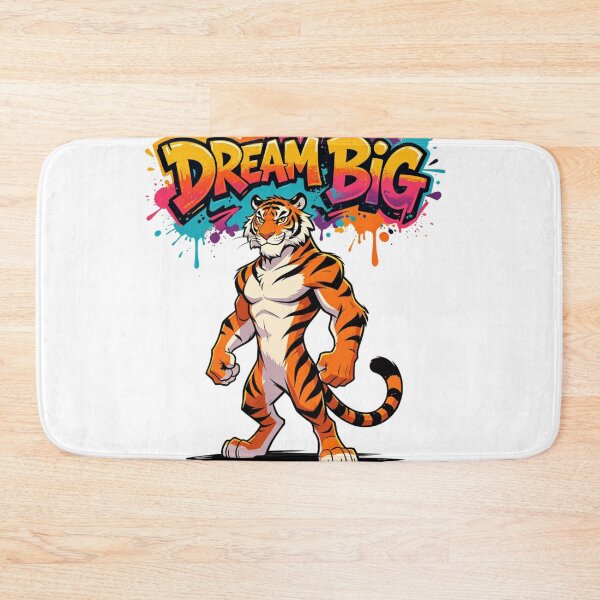 Item preview, Dream Big Tiger Graffiti Style designed and sold by LINSSEX Style • Urban & Sport Streetwear.