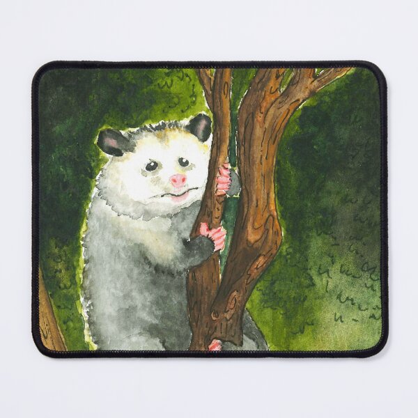 Item preview, Watercolor Possums designed and sold by Brandi Wheeler.