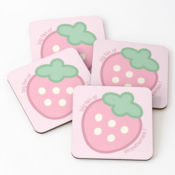 Item preview, cute pink strawberry sanrio aesthetic designed and sold by renmei-studios.