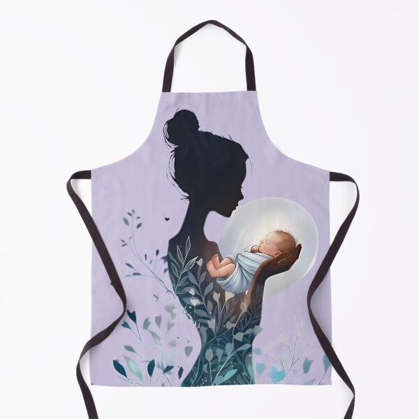 Item preview, Mother's Grace and Tiny Blessing Silhouette  designed and sold by jo-e-basta.
