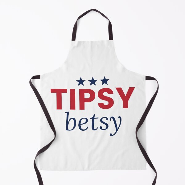 Item preview, Tipsy Betsy Funny 4th Of July Drinking Tee designed and sold by 7Four1 Designs.
