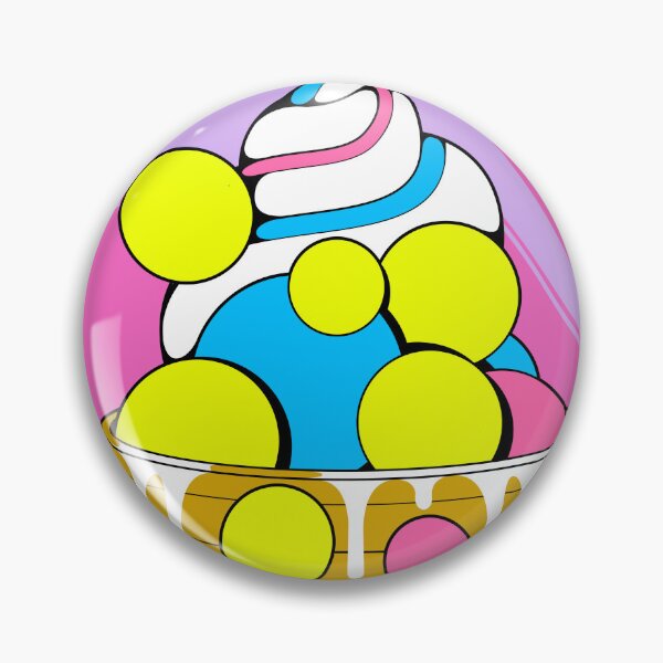 Artikelvorschau, Pop Art Cartoon Eiswaffel Eiscreme Illustration entworfen und verkauft von Lexkon Liu's art.