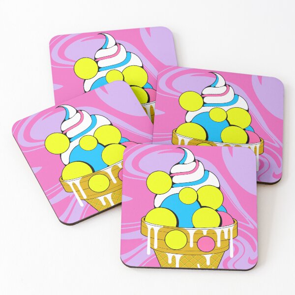 Item preview, Pop Art Cartoon Ice Cream Cone designed and sold by Lexkon Liu's art.
