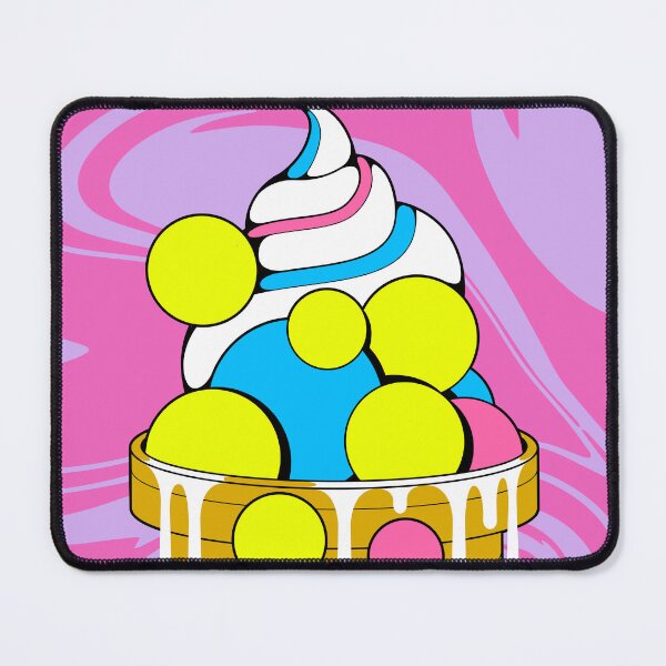 Item preview, Pop Art Cartoon Ice Cream Cone designed and sold by Lexkon Liu's art.