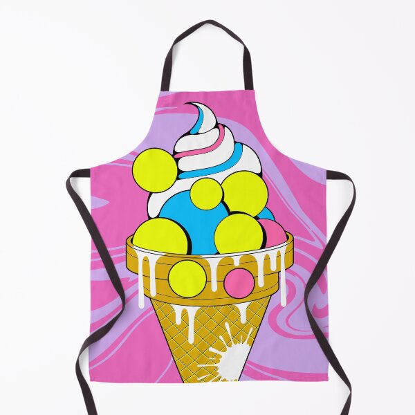 Artikelvorschau, Pop Art Cartoon Eiswaffel Eiscreme Illustration entworfen und verkauft von Lexkon Liu's art.