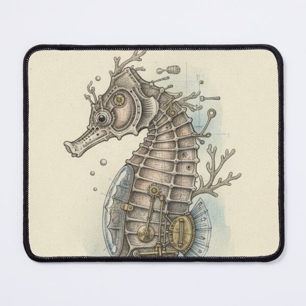 Item preview, Anatomical Seahorse | Vintage Ocean Illustration designed and sold by HeyHas.