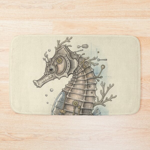 Item preview, Anatomical Seahorse | Vintage Ocean Illustration designed and sold by HeyHas.