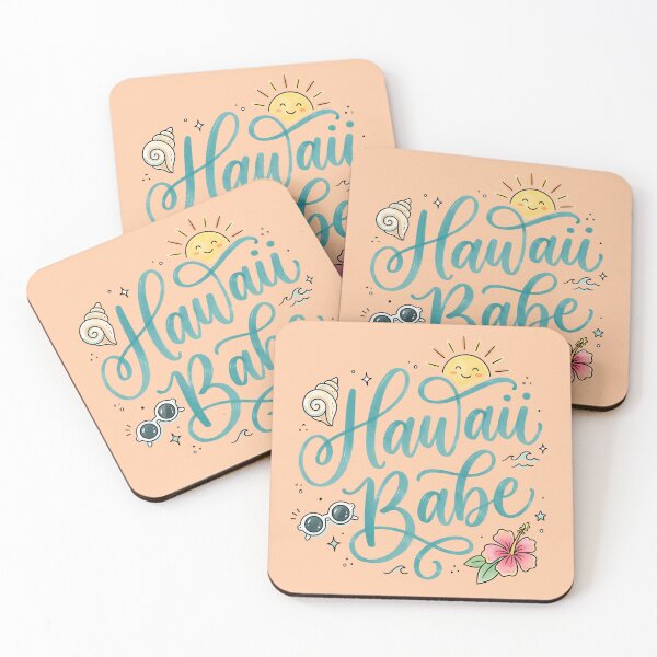Item preview, Hawaii Babe – Hawaiian Vibes Design designed and sold by Sea Gem.