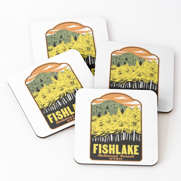 Item preview, Fishlake National Forest Utah Retro designed and sold by HalpinDesign.