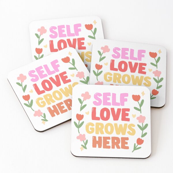 Item preview, Self Love Grows Here Affirmation  designed and sold by ByMinStudio.