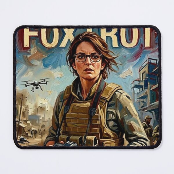 Item preview, Whiskey Tango Foxtrot Retro War Comedy Drama Tribute Art Movie Poster designed and sold by Art's Diner.