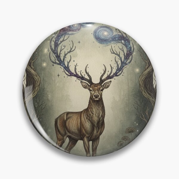 Item preview, Enchanted Forest Deer | Spirit of Nature designed and sold by HeyHas.