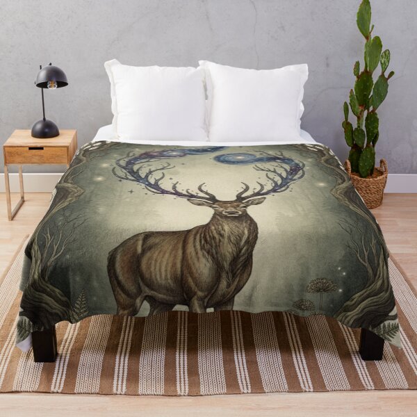 Item preview, Enchanted Forest Deer | Spirit of Nature designed and sold by HeyHas.