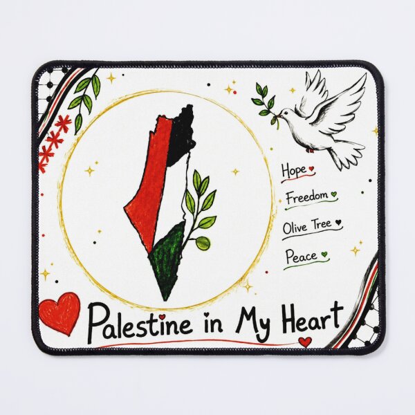 Item preview, Palestine in My Heart designed and sold by Art-By-Maysar.