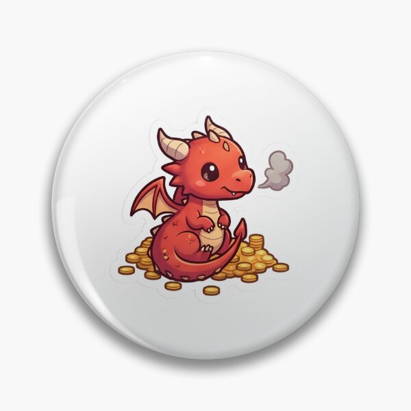 Item preview, Dragon - Chibi style designed and sold by Ink & Void Co..