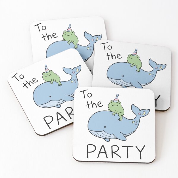 Item preview, Frog and Whale Party designed and sold by Amir Faysal.