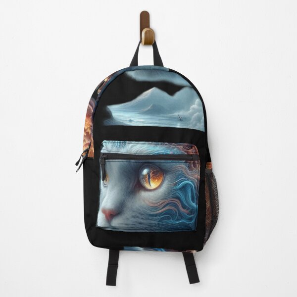 Item preview, The Dream Conductor – Lightning Cat and Locomotive Mindscape designed and sold by LujziWorld.