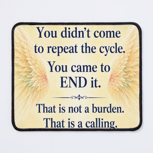 Item preview, You Didnt Come To Repeat The Cycle Art designed and sold by AngelLighthouse.