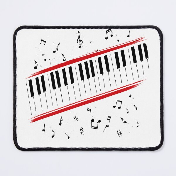 Item preview, Michael Jackson movie Beat It | POP music Abstract Piano Keyboard Art | Modern Musical Notes Graphic | Minimalist Music Lover Design designed and sold by Dimu Co..