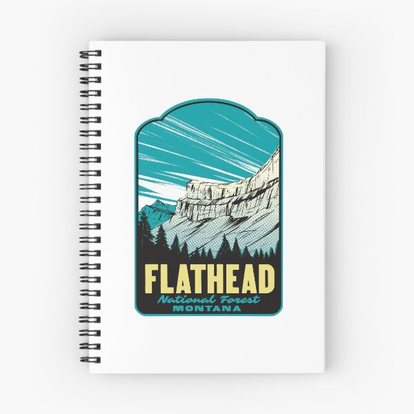 Item preview, Flathead National Forest Montana Retro designed and sold by HalpinDesign.