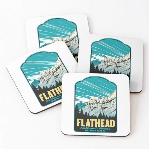 Item preview, Flathead National Forest Montana Retro designed and sold by HalpinDesign.