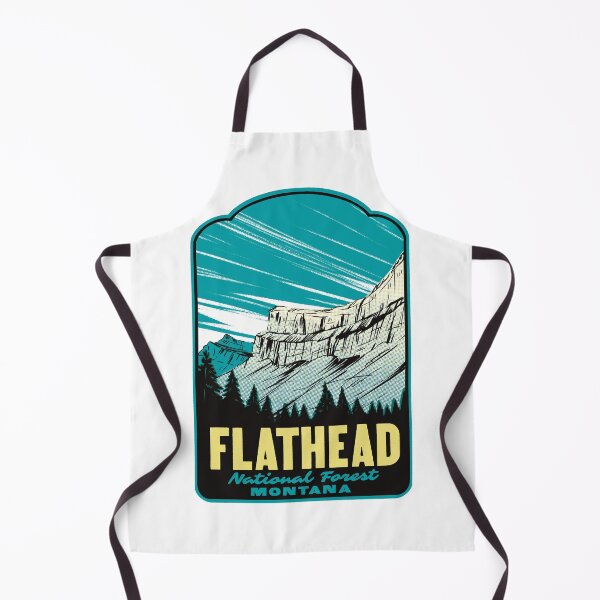 Item preview, Flathead National Forest Montana Retro designed and sold by HalpinDesign.
