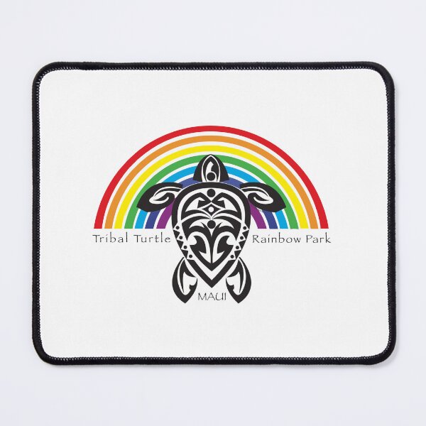 Item preview, Tribal Turtle Rainbow Park Maui designed and sold by srwdesign.
