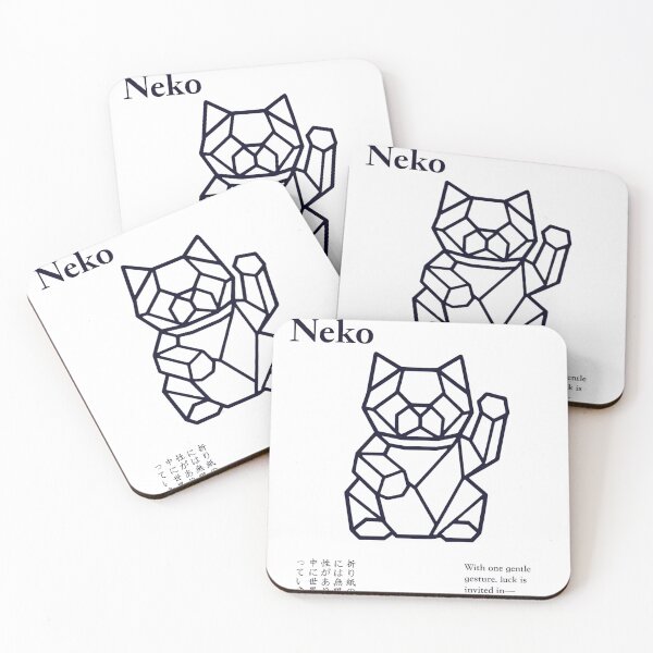 Item preview, Origami Maneki Neko Japanese designed and sold by Darkbonexco.