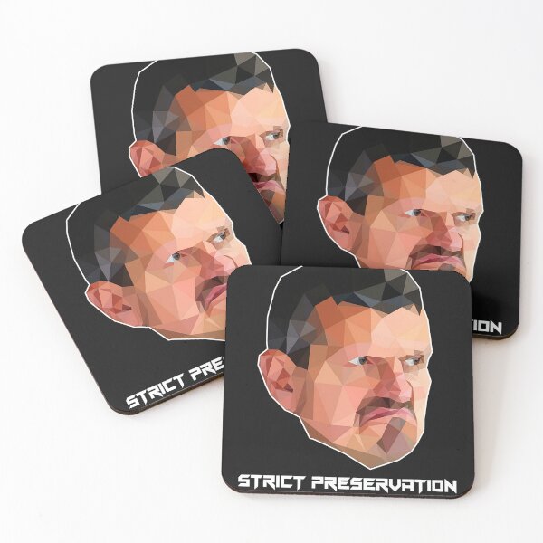 Item preview, Geometric Actor Portrait Illustration designed and sold by Sleepsyndrome.