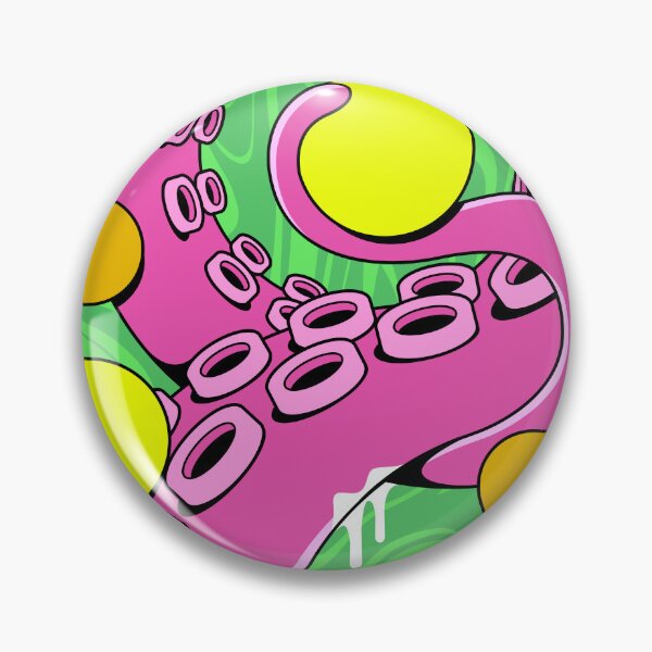 Item preview, Pop Art Pink Octopus Tentacle Illustration designed and sold by Lexkon Liu's art.