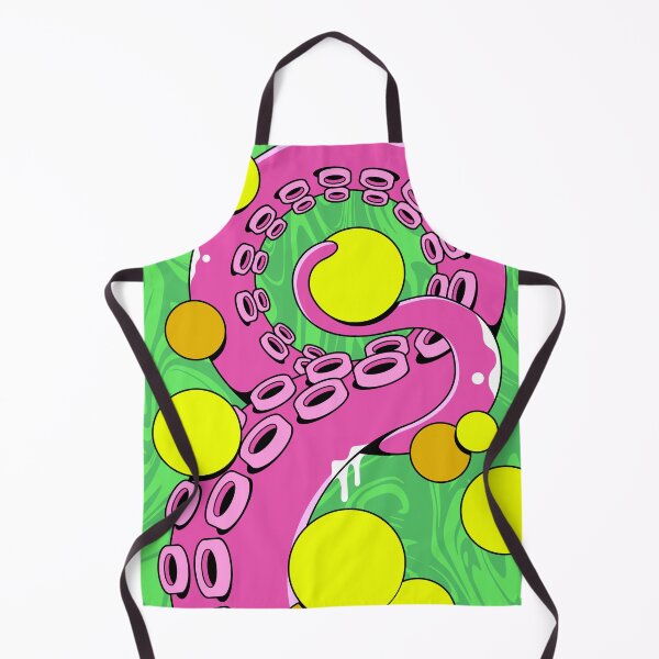 Item preview, Pop Art Pink Octopus Tentacle Illustration designed and sold by Lexkon Liu's art.